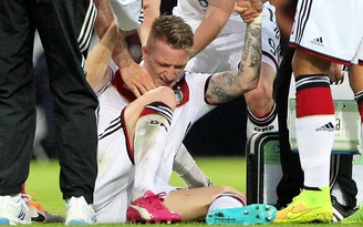 Marco Reus chấn thương sau trận Đức thắng Scotland